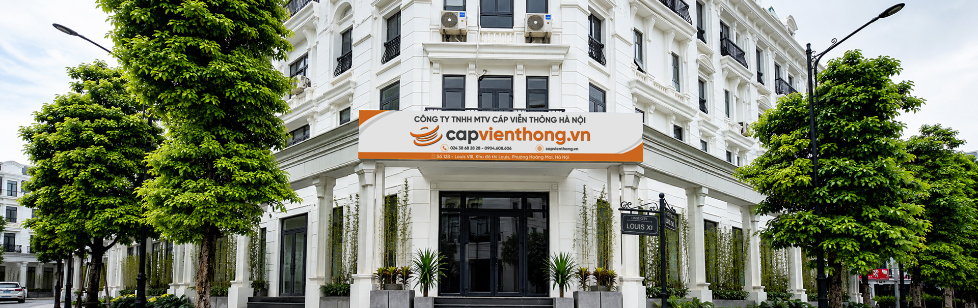 Cáp Viễn Thông 128 Louis 8 Louis City Hoàng Mai Hà Nội