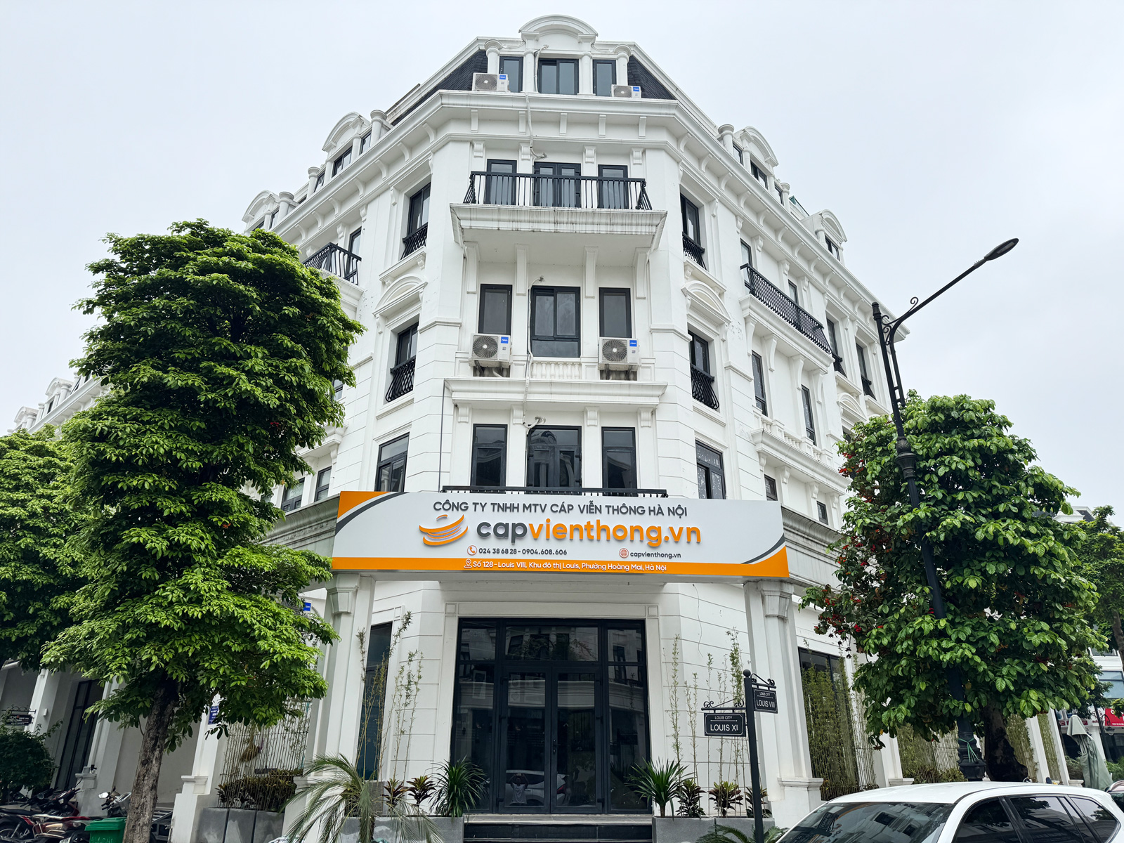bảng hiệu logo công ty tnhh mtv cáp viễn thông hà nội